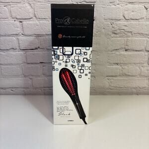 NWT Pro Cabello 5500 Luxury Hair Straightening Brush Bin5